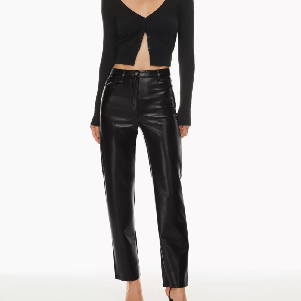 Faux Leather Wilfred pant